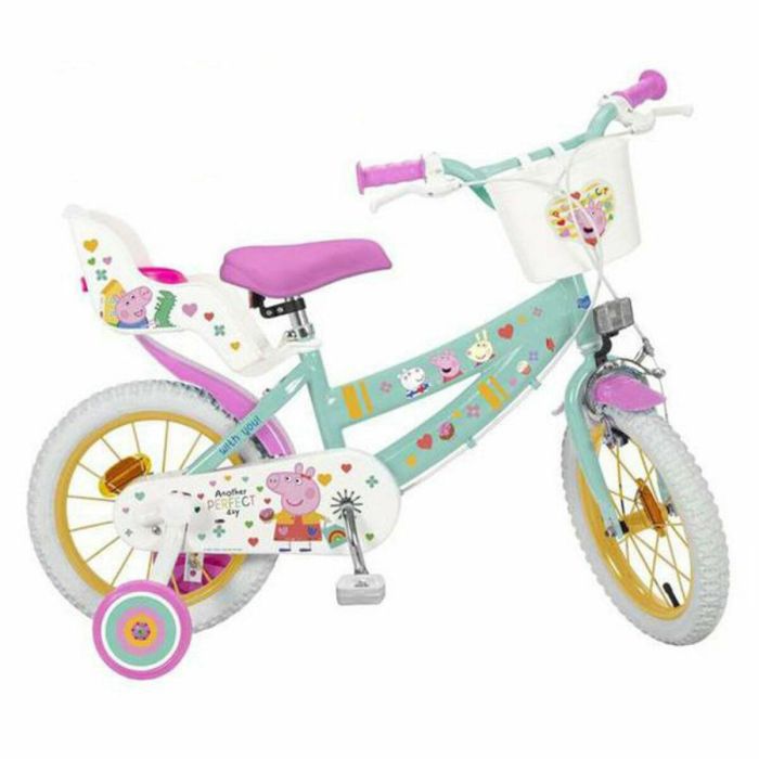 Bicicleta peppa pig 14" (4/6 años)