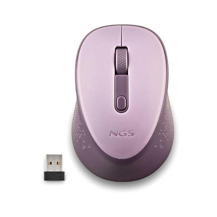 Ratón NGS DEWLILAC Lila 1600 dpi 3