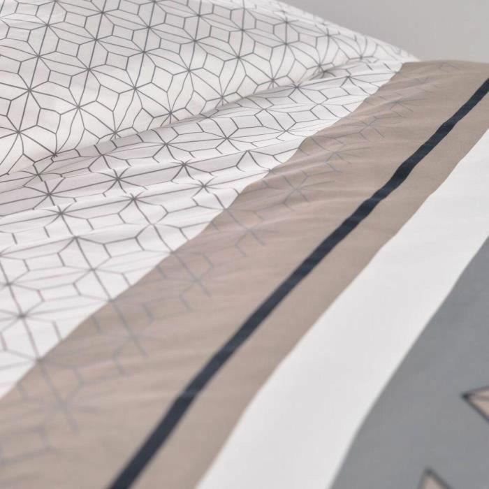 Today TOD3574641212209 Juego de Cama Doble 240x200 cm 100% Algodón Beige, Blanco y Negro 2 Today TOD3574641212209 Juego de Cama Doble 240x200 cm 100% Algodón Beige, Blanco y Negro 2