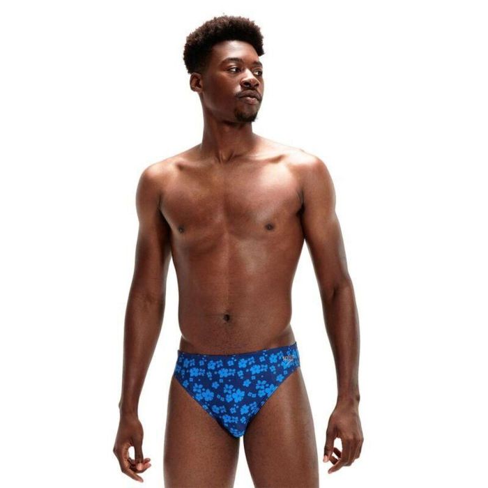 Bañador Hombre Speedo Allover Brief Azul 3