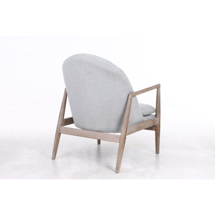 DKD Home Decor Butaca Moderno Gris Claro Natural 69 x 89 x 68 cm 1