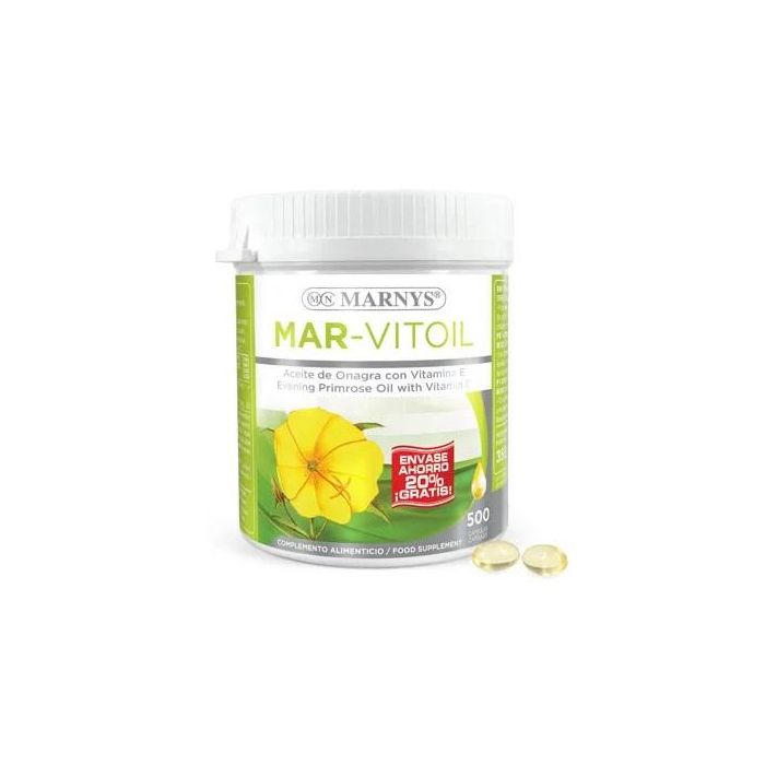 Mar-Vitoil Aceite De Onagra 500Caps.
