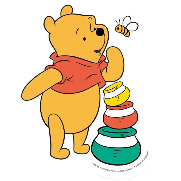 CLEMENTONI My First Puzzle Winnie the Pooh Disney 3-6-9-12 Piezas para Niños 2 Años+