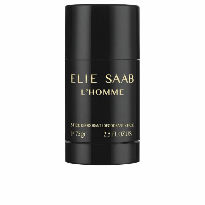 Elie Saab L'HOMME Desodorante en Stick 75 gr, fragancia vetiver amaderada, para hombre