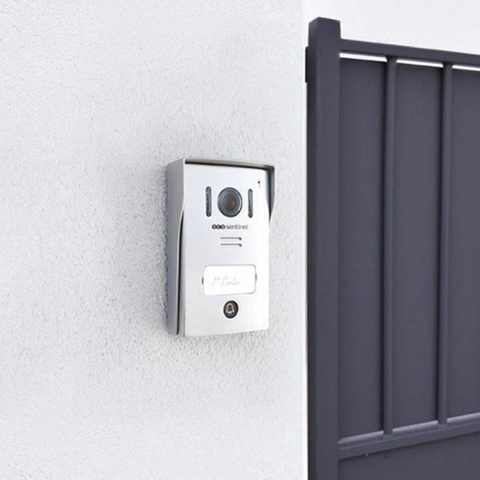 SCS Sentinel Videoportero con cable PVF0052, color blanco SCS Sentinel Videoportero con cable PVF0052, color blanco