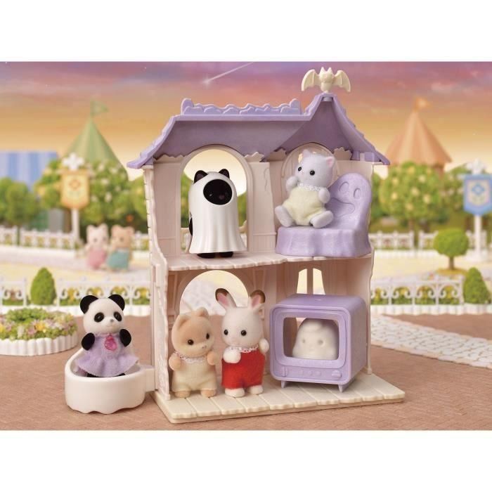 FAMILIAS SYLVANIAN La casa embrujada para niños 4 FAMILIAS SYLVANIAN La casa embrujada para niños 4