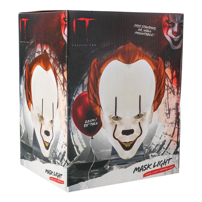 Lámpara Máscara Pennywise 24 Cm Paladone Redstring PP11207IT 4 Lámpara Máscara Pennywise 24 Cm Paladone Redstring PP11207IT 4
