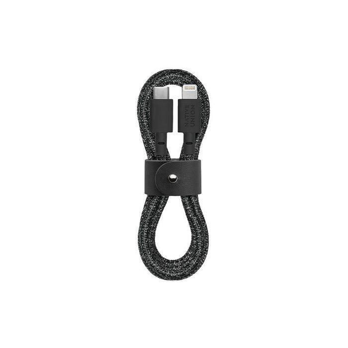 Native Union Belt Cable KV-C Lightning. Cosmos Black. 1.2M Native Union Belt Cable KV-C Lightning. Cosmos Black. 1.2M
