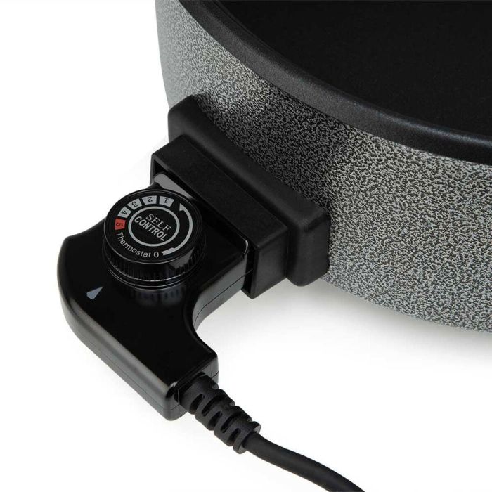 Orbegozo Olla Eléctrica PZ 3670 1500W Capacidad 5L Cocina Fácil Sana Freír Guisar Asar Paellas Tortillas Pizzas