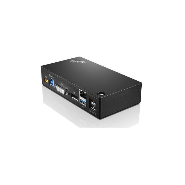 Lenovo ThinkPad USB 3.0 Pro Dock, 236g, Black 1 Lenovo ThinkPad USB 3.0 Pro Dock, 236g, Black 1
