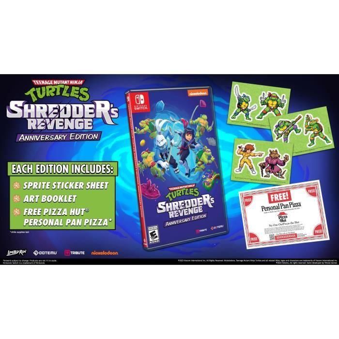 Tortugas Ninja: Shredder's Revenge - Juego para Nintendo Switch - Edición de aniversario 1 Tortugas Ninja: Shredder's Revenge - Juego para Nintendo Switch - Edición de aniversario 1