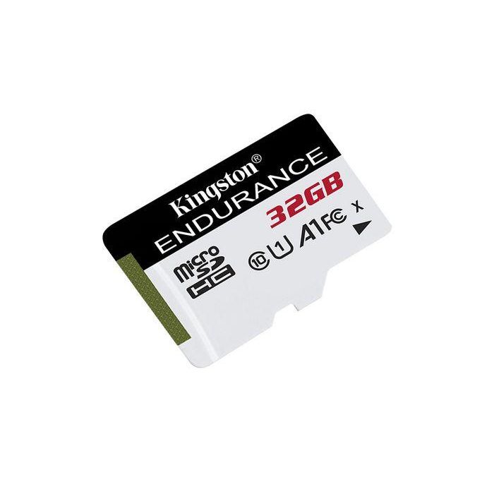 Kingston Tarjeta microSD 32GB UHS-I U1 Class 10 High-Endurance para Cámaras de Vigilancia y Salpicadero - Grabación 24/7 Full HD 1 Kingston Tarjeta microSD 32GB UHS-I U1 Class 10 High-Endurance para Cámaras de Vigilancia y Salpicadero - Grabación 24/7 Full HD 1