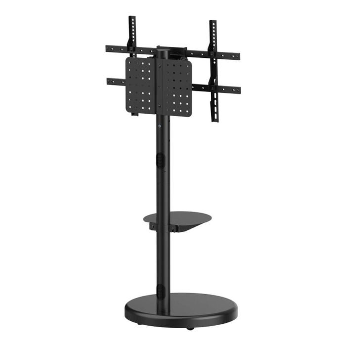 AISENS - SOPORTE DE SUELO CON RUEDA, BANDEJA PARA DVD PARA MONITOR/TV 50KG DE 37-86, NEGRO 3 AISENS - SOPORTE DE SUELO CON RUEDA, BANDEJA PARA DVD PARA MONITOR/TV 50KG DE 37-86, NEGRO 3