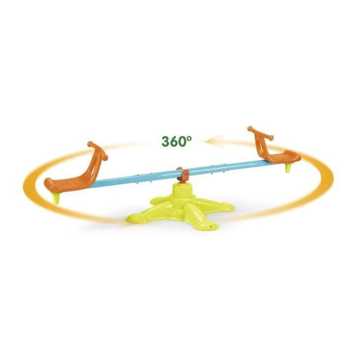Columpio Twister - FEBER - Gira 360° - Para niños a partir de 3 años - Verde y Azul Columpio Twister - FEBER - Gira 360° - Para niños a partir de 3 años - Verde y Azul