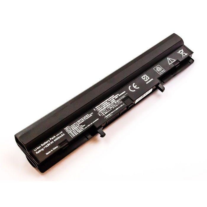 CoreParts Batería Portátil Li-ion 8 Celdas para Asus, 63.36Wh, 14.4V, 4400mAh, Negra