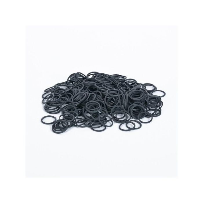 Bifull Gomas Elasticas Negras 15 mm 300 Uds Bifull