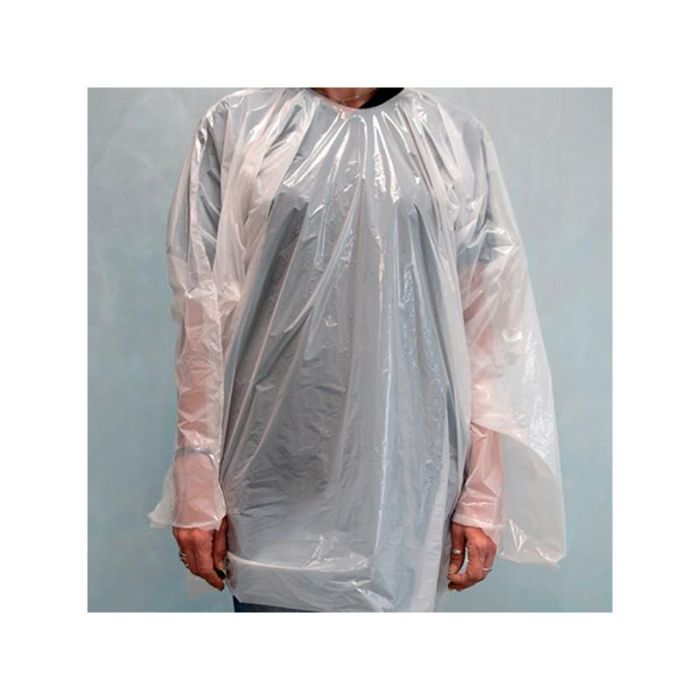 Bifull Kimoponcho Polietileno Blanco Talla M Pack 25 Unds Bifull