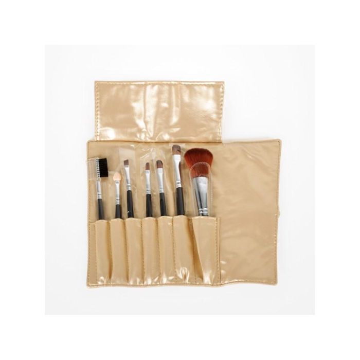 Bifull Set Estuche Maquillaje 7 Pinceles Tika Gold Bifull