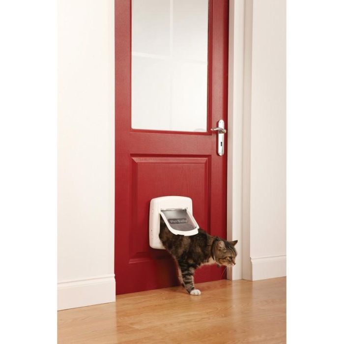 Petsafe Puerta Staywell Magnetica Gato 168x175 mm Blanco 1