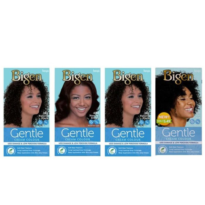 Bigen Gentle Cream Colour 2Ab Ash Black Bigen