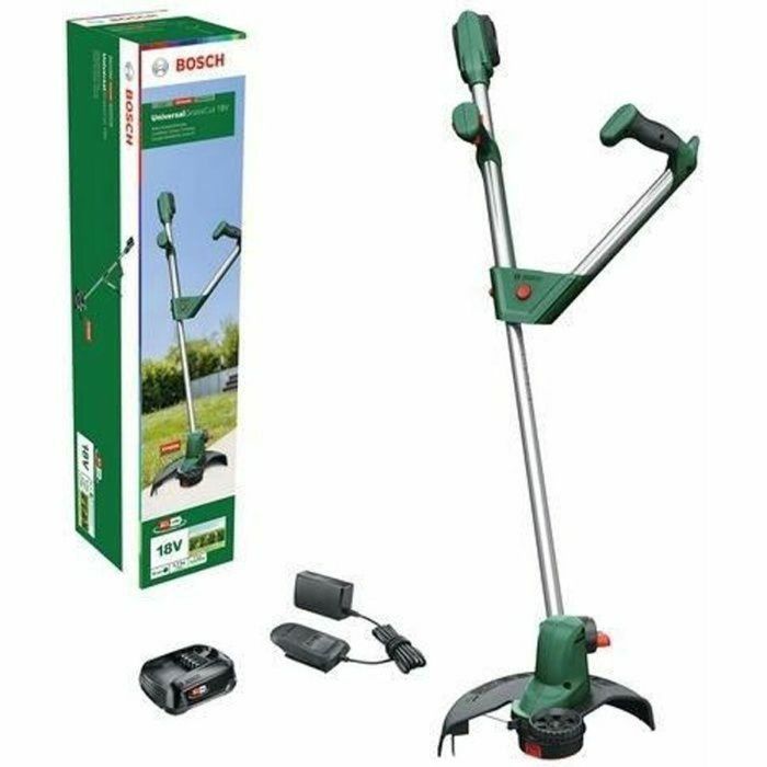 Bosch UniversalGrass Cut 18-260 Cortacésped a batería, IntelliFEED con alimentación automática, mango ergonómico V, para hierba y malas hierbas 6