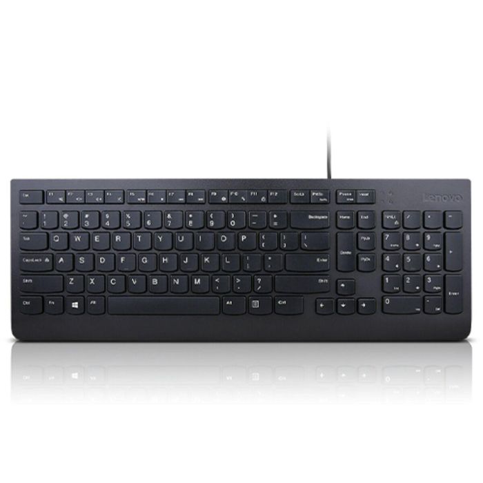 Lenovo Essential teclado Universal USB QWERTY Español Negro Lenovo Essential teclado Universal USB QWERTY Español Negro
