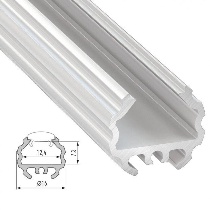 Perfíl Aluminio Tipo MICO 2,02M - Bruto 1 Perfíl Aluminio Tipo MICO 2,02M - Bruto 1