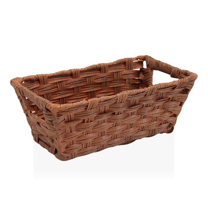 Cesta Con Asas Marron Versa 17X11CM (3 Unidades) Cesta Con Asas Marron Versa 17X11CM (3 Unidades)