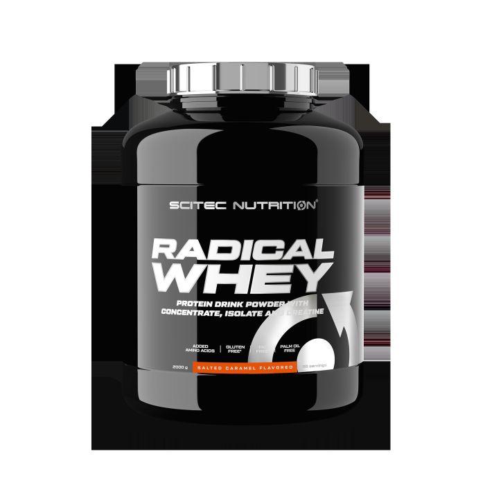 SCITEC NUTRITION Radical Whey Proteína Suero 2000G Caramelo Salado