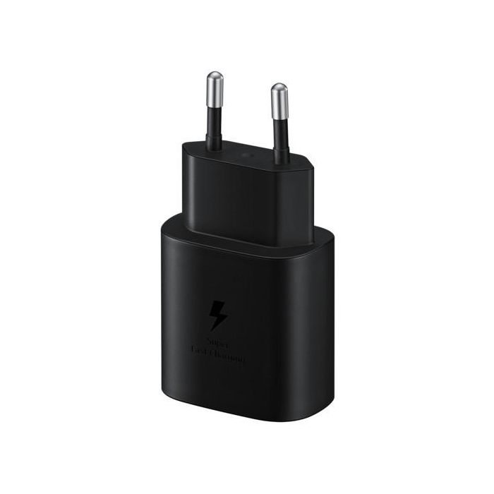Samsung Cargador Rápido 25W con Cable Datos USB Tipo-C Negro 2
