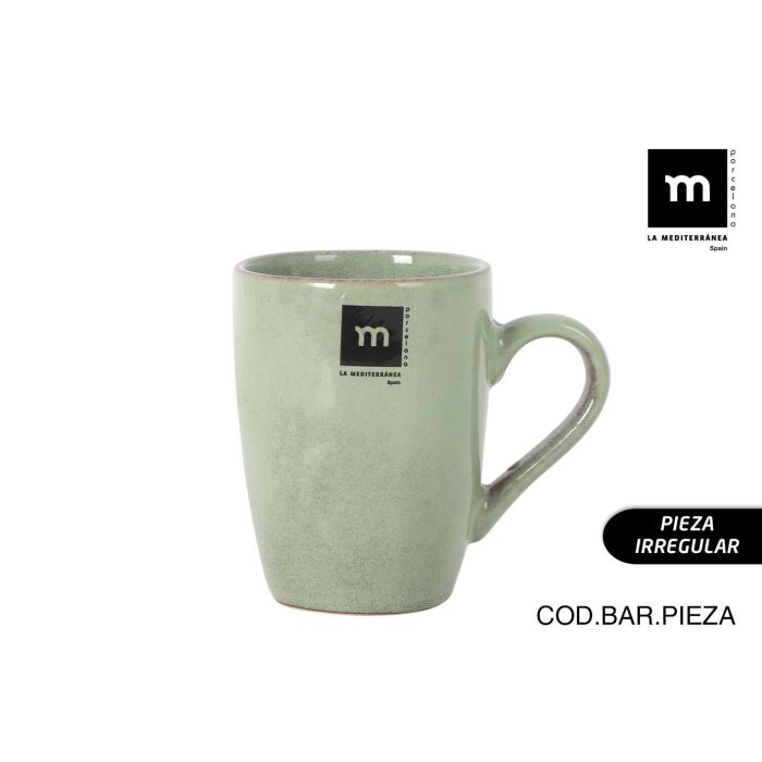 La Mediterranea Mug 320 ml Macarella Green (36 Unidades)