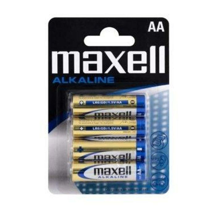 Pilas Alcalinas Maxell LR06 (12 Unidades) 1 Pilas Alcalinas Maxell LR06 (12 Unidades) 1