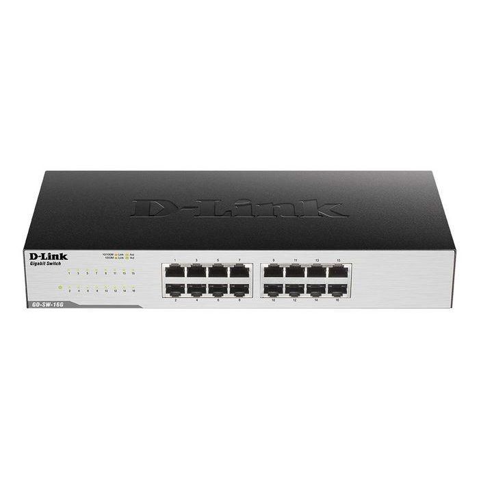 D-Link 16-Port Gigabit Easy Desktop Switch D-Link 16-Port Gigabit Easy Desktop Switch