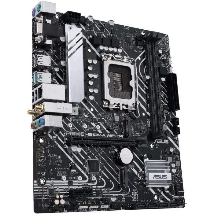 ASUS PRIME H610M-A WiFi D4 Placa Base Intel LGA 1700 DDR4 Micro ATX Wi-Fi 5 3 ASUS PRIME H610M-A WiFi D4 Placa Base Intel LGA 1700 DDR4 Micro ATX Wi-Fi 5 3