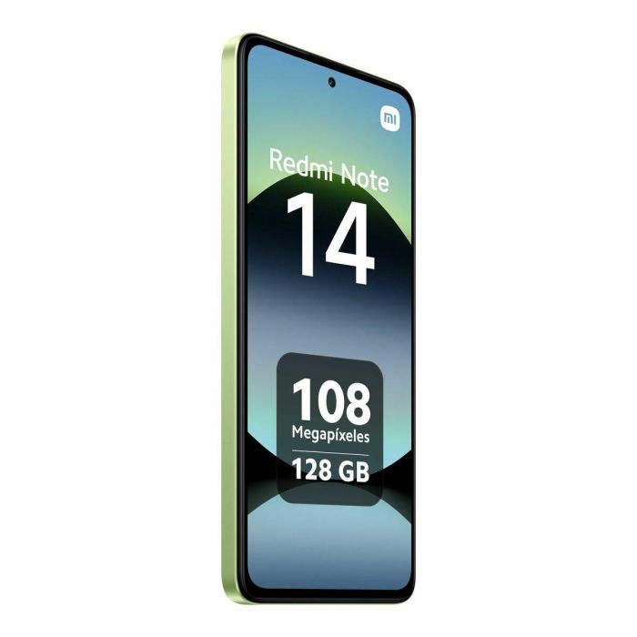 Xiaomi Redmi Note 14 6.67" 128GB 6GB RAM 108MP 5500mAh Verde - Dual SIM 4G 14 Xiaomi Redmi Note 14 6.67" 128GB 6GB RAM 108MP 5500mAh Verde - Dual SIM 4G 14