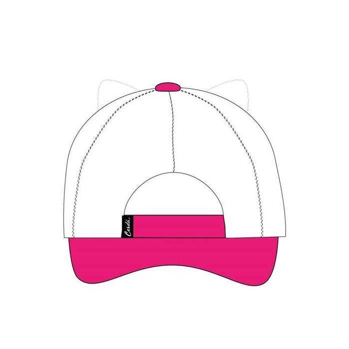 Cerdá Gorra Blanca de Visera Curva con Aplicaciones Hello Kitty Talla 53 cm para Niños y Niñas, Ideal a partir de 1 Año 1 Cerdá Gorra Blanca de Visera Curva con Aplicaciones Hello Kitty Talla 53 cm para Niños y Niñas, Ideal a partir de 1 Año 1