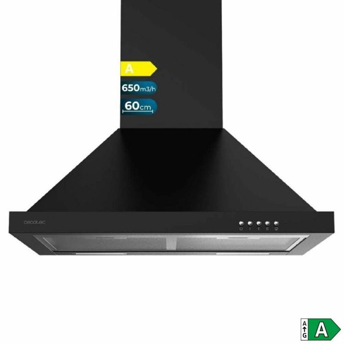 Campana Convencional Cecotec Bolero Flux PM 606500 Negro 60 cm 9