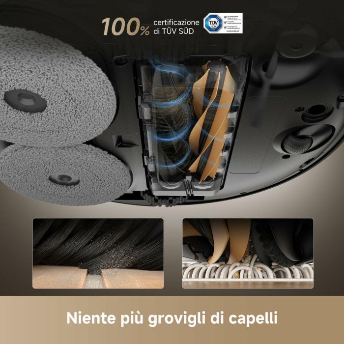 Dreame DRE1737988502731 Robot Aspirador Ultracompleto con Base, Prevención de Obstáculos IA, Navegación 360°, 20.000 Pa 14 Dreame DRE1737988502731 Robot Aspirador Ultracompleto con Base, Prevención de Obstáculos IA, Navegación 360°, 20.000 Pa 14