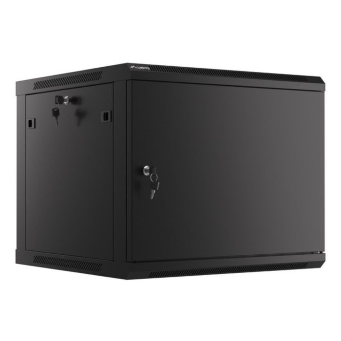 Lanberg Armario Mural Rack 19 Pulgadas 9U WF01-6609-00B Negro