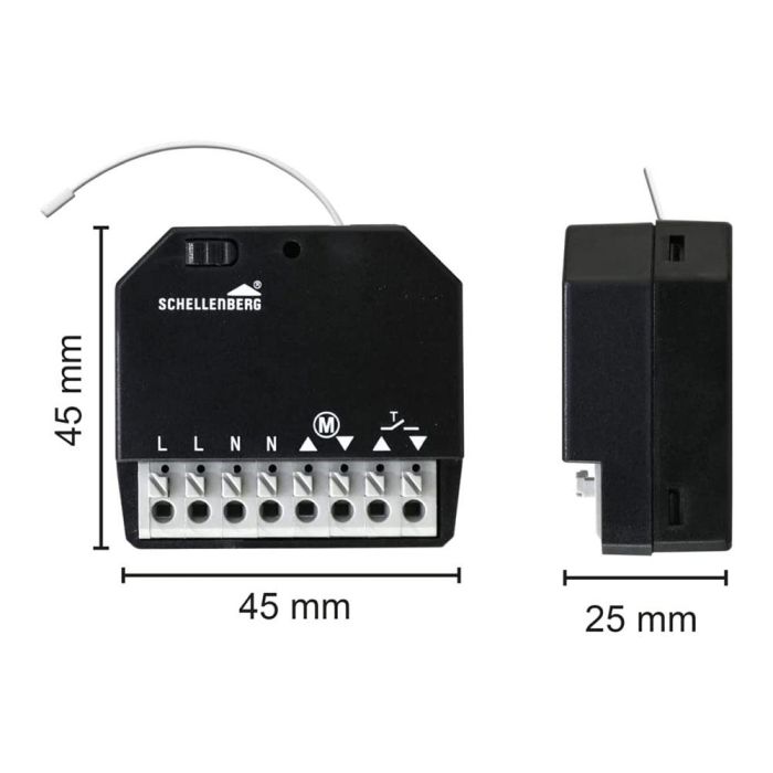 Receptor inalámbrico motor persiana 20018 schellenberg 1