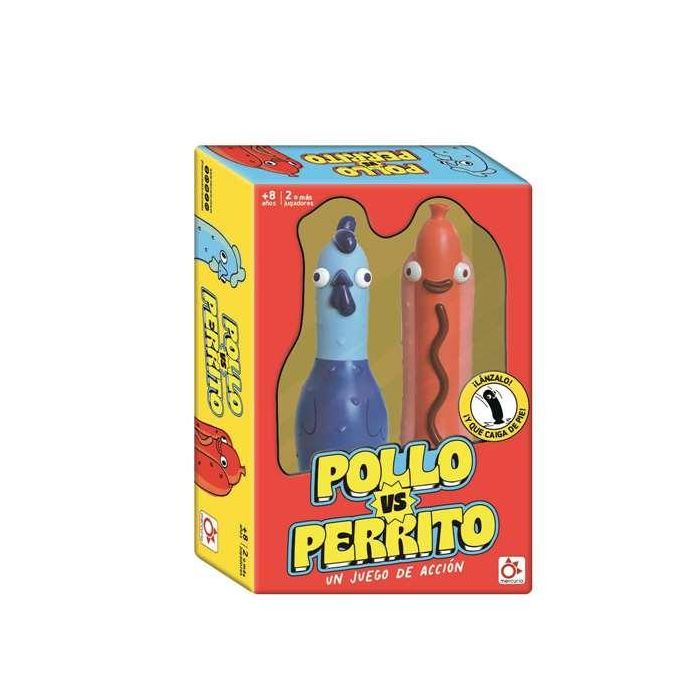 Juego pollo vs perrito. ¿quién será el mejor: pollo o perrito? 26,7 x 18 x 7,5 cm 8 Juego pollo vs perrito. ¿quién será el mejor: pollo o perrito? 26,7 x 18 x 7,5 cm 8