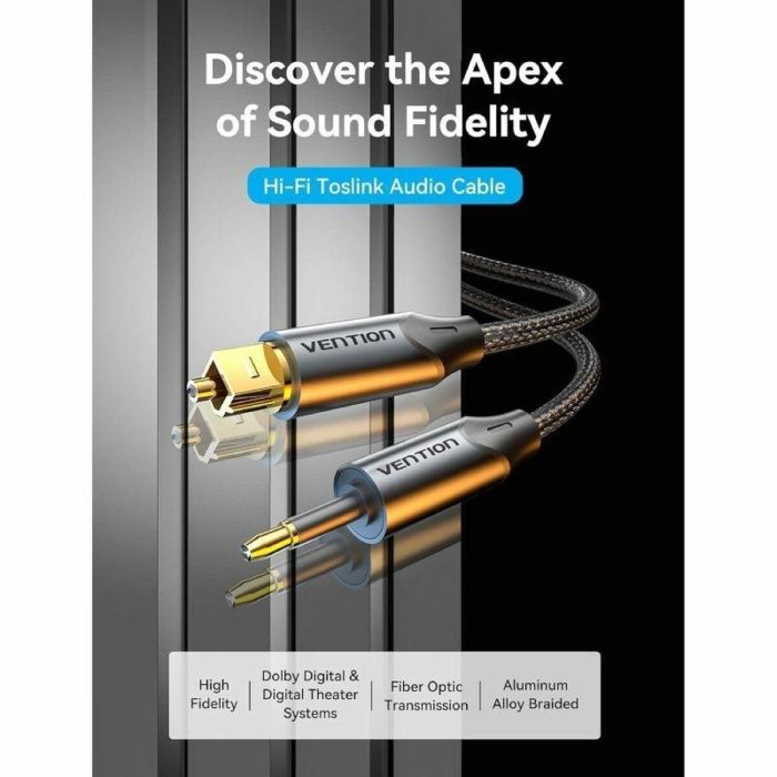 Cable fibra óptica Vention BKCBG 1,5 m 4