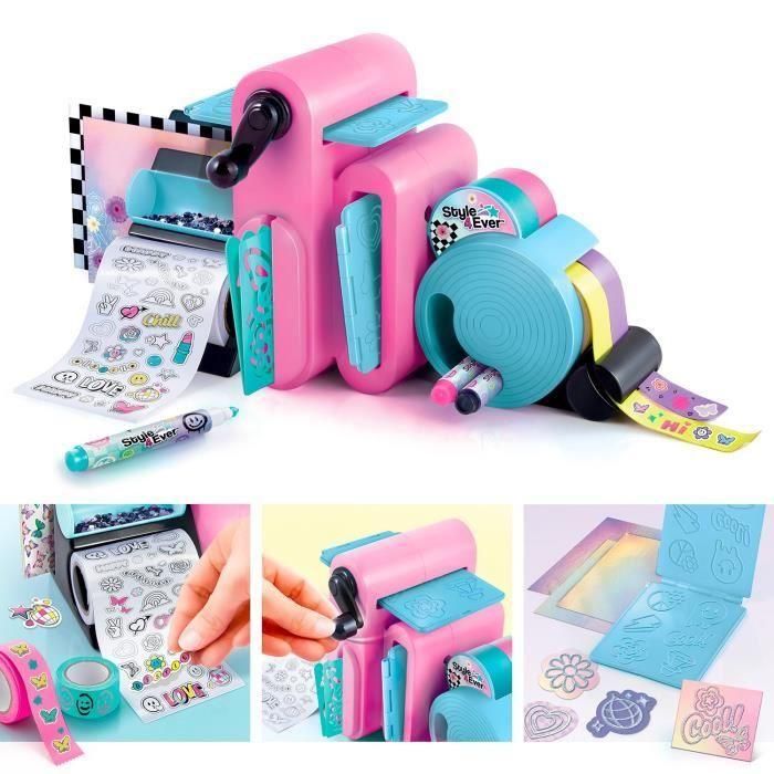 Canal Toys Estudio de Scrapbooking 3 en 1 con más de 150 accesorios para personalizar libreta, cartas y decoración habitación - Edad 3+ años 5 Canal Toys Estudio de Scrapbooking 3 en 1 con más de 150 accesorios para personalizar libreta, cartas y decoración habitación - Edad 3+ años 5