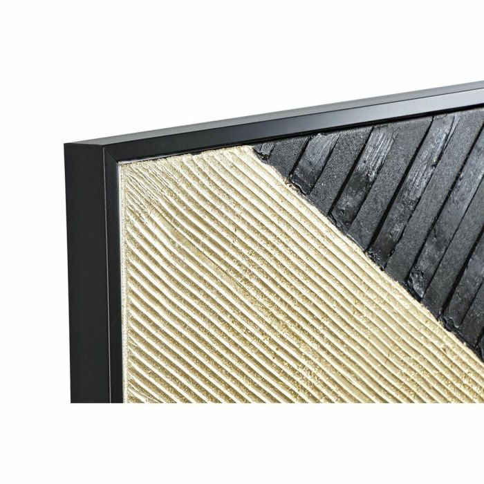 Cuadro Moderno DKD Home Decor Dorado Negro 3.5 x 123 x 93 cm (2 Unidades) 2 Cuadro Moderno DKD Home Decor Dorado Negro 3.5 x 123 x 93 cm (2 Unidades) 2
