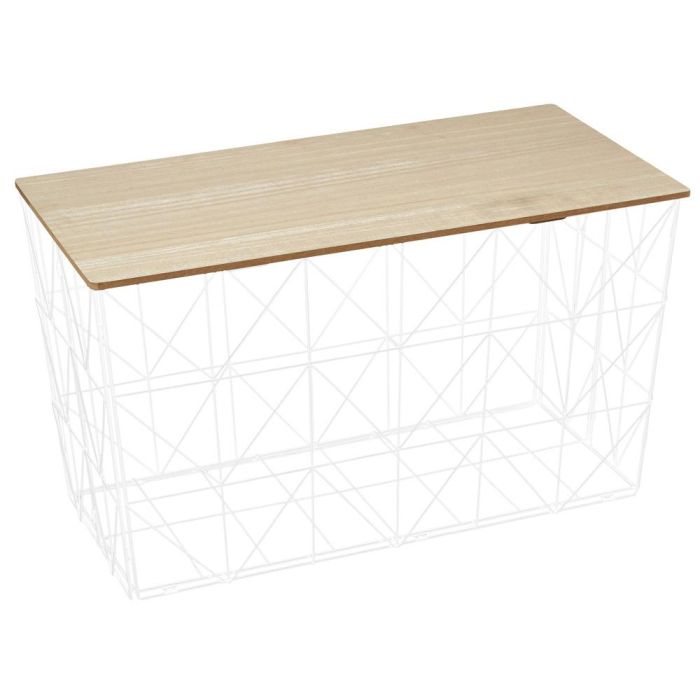 Mesa Varilla Plegable Blanca Home Deco Factory