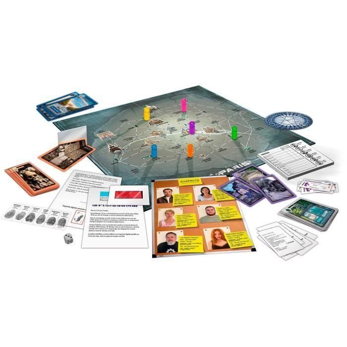 Juego de mesa - LANSAY - 75145 - Les Mysteres De Paris 10+ 3 Juego de mesa - LANSAY - 75145 - Les Mysteres De Paris 10+ 3