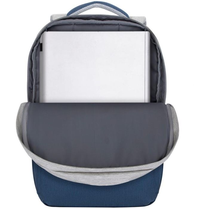 Riva NB Rucksack Prater 17.3" grau/d.blau 7567 27