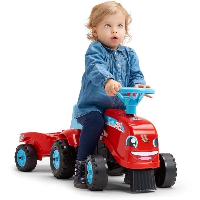 Falk Tractor Go! Con Trailer para Niños de 1 Año - Hecho en Francia 2 Falk Tractor Go! Con Trailer para Niños de 1 Año - Hecho en Francia 2
