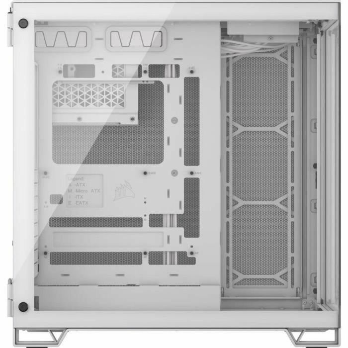 Corsair COR0840006664703 Caja PC 6500X Media Torre de Vidrio Templado con Doble Cámara - Blanco 2 Corsair COR0840006664703 Caja PC 6500X Media Torre de Vidrio Templado con Doble Cámara - Blanco 2