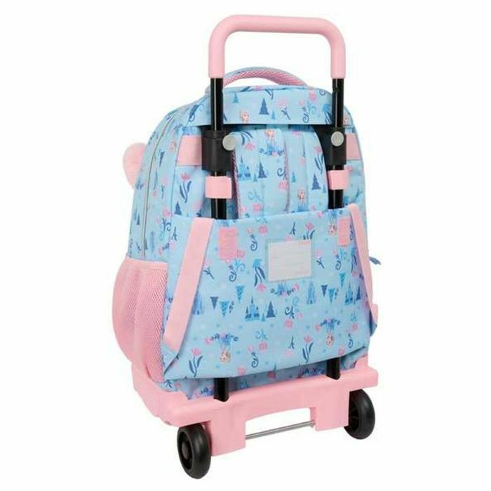 Mochila Escolar con Ruedas Frozen Ice magic Azul 33 x 45 x 22 cm 1